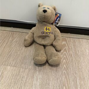 Limited treasures vintage Randy Moss 84 bear